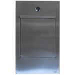 Lavacuñas empotrado con un grifo temporizado, referencia 15010.ST de Nofer Acero inoxidable AISI 304