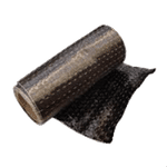 Tejido a base de fibra de carbono para refuerzo estructural, SikaWrap®-300 C NW de Sika. Negro