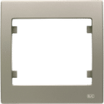 Marco 1 elemento beige Cemento