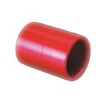 Racor de 25 mm rojo de Zettler. Pedidos en múltiplos de 10