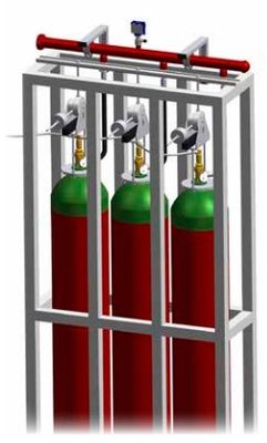 Sistema de extinción de incendios de agentes inertes, INERT-SIEX™ de ...