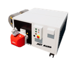 Generador de aire caliente multi posición 145 kW, referencia AGM-160 de Met Mann