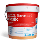 Revestimiento acrílico de elevada elasticidad, Revestcril elastic de Gecol