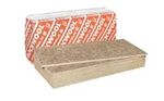 Panel rígido lana de roca ROCKWOOL, Rockfeu 520, densidad nominal 120 kg/m3, 120x60x3cm/espesor, resistencia térmica 0,75 (m²K)/W