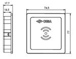 Lector externo MyEVO, RFID, aluminio