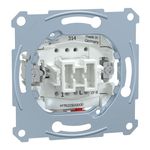 Mecanismo pulsador normalmente abierto, referencia MTN3150-0000 de Schneider. Compatible con la gama Elegance y D-life