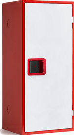 Armario extintor pintado en blanco con puerta ciega, referencia AEXPPCB de Cofem. Medidas: 300x610x245 mm