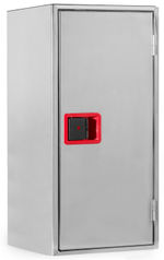 Armario extintor inoxidable con puerta ciega, referencia AEXPTINPCI de Cofem. Medidas: 300x610x245 mm