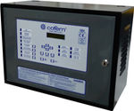 Central automática de detección y alarma de incendios convencional London, referencia CDL04L de Cofem. 4 zonas