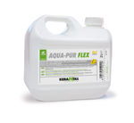 Agua‑gel eco‑compatible para el emplastecido de parquet, referencia Aqua-Pur Flex de Kerakoll. Envase: botes 2x2l