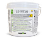 Adhesivo orgánico mineral certificado, referencia Grinkol de Kerakoll. Envase: 18 kg