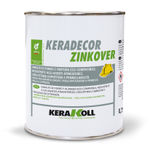 Esmalte de fondo y acabado eco-compatible, referencia Keradecor Zinkover de Kerakoll. Color: blanco. Envase: 4x2,5 l