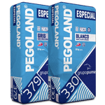 Adhesivo cementoso de altas prestaciones, Pegoland® Especial C1 TE de Grupo Puma. 25 Kg. Blanco