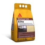 Junta mineral porcelánica flexible, 5 Kg, SikaCeram®-670 Elite de Sika, teak