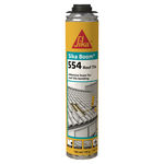 Espuma de poliuretano monocomponente para pegado de tejas, Sika Boom®-554 Roof Tile de Sika. Gris