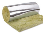 Panel de lana mineral con tecnología InCare, URSA AIR Manta aluminio M2021 de URSA. 50x1200x16500 mm. Para el aislamiento de conductos metálicos de climatización por el exterior.