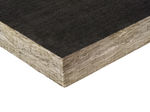 Panel de lana mineral semirrígido, URSA TERRA Vento P4252 de URSA. 50x600x1350 mm. 1.45 m²·K/W. No hidrófilo, recubierto con un velo de vidrio negro reforzado. En panel.