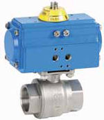 Válvula esfera 2 piezas. Actuador GNP, serie 5015 de Genebre. 1/4