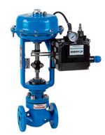 Posicionador lineal electroneumático serie 5952 de Genebre. Señal 4-20mA