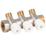 Colector simple componible sanitario con regulación 2, 3 y 4 vías. 1