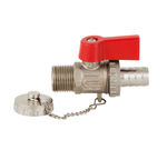 Válvula de esfera para caldera PN25 de Genebre. Paso total 1/2