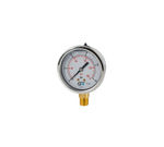 Manómetro Ø63 con glicerina serie 3822 de Genebre bar 0-2.5 psi 0-40
