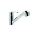 Monomando de fregadera ducha extraíble K8, serie 61205 de la gama K8 de Genebre