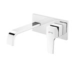 Monomando de lavabo empotrado, serie Kenjo de Genebre