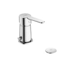 Monomando de bidé con transmisión, serie Oslo de Genebre. Cromo