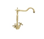 Monobloc de fregadero, serie New Regent Classic de Genebre. Bronce