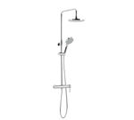Columna monomando extensible con kit, serie Tau de Genebre. Cromo