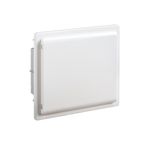 Caja distribución IP40 empotrar, pared sólida, referencia GPE12PO de IDE. 1x12 módulos, puerta opaca