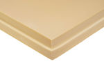 Panel de poliestireno extruido, URSA XPS F N-V L de URSA. 120x600x1250 mm. 3.35 m²·K/W. De superficie lisa y mecanizado lateral a media madera. En panel.