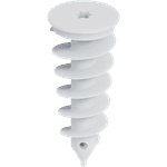 Fijaciones con forma helicoidal que incluyen arandela de sellado.ROCKWOOL, EJOT-ISO ESPIRAL