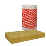 Panel rígido lana de roca ROCKWOOL, ROCKSATE DUO PLUS, doble densidad (120 y 70 kg/m3), 120x60x8cm/espesor, resistencia térmica 2,25 (m²K)/W