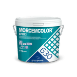 Mortero epoxi bicomponente antiácido y bacterioestático, Morcemcolor® Epoxi de Grupo Puma. 5 Kg
