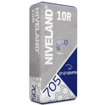 Mortero autonivelante rápido, de altas prestaciones para la preparación de suelos, Niveland® 10R CT C25 F6 de Grupo Puma. 25kg