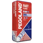 Adhesivo cementoso fluido de endurecimiento rápido para la colocación de pavimentos, Pegoland® Fast Fluido C2 FE de Grupo Puma. 25 Kg