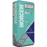 Mortero coloreado, Morcem® Bloque G de Grupo Puma. 25 Kg. Colores especiales