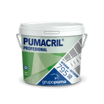Pintura plástica para aplicación de interiores en obras, Pumacril Profesional Interior de Grupo Puma. 4l. Blanco