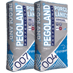 Adhesivo cementoso de ligantes mixtos, Pegoland® Profesional Porcelánico C2 TE de Grupo Puma. 20 kg