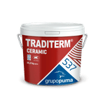 Adhesivo bicomponente de altas prestaciones, Traditerm® Ceramic de Grupo Puma. 25,2 kg/bote