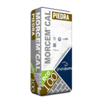 Mortero de llagueado y encintado, Morcem® Cal Piedra G de Grupo Puma.  25 Kg. Gama