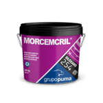 Base acrílica de alta calidad, Fondo Morcemcril Siloxano de Grupo Puma. 20 Kg Blanco 100