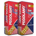 Adhesivo cementoso de ligantes mixtos monocomponente, Pegoland Gel S2 C2 TE S2 de Grupo Puma. 25 Kg. Blanco