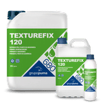 Imprimación de naturaleza vinil acrílica, Texturefix-120 de Grupo Puma.  1l. 18 botes/caja