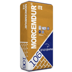 Mortero monocapa de bajo módulo de elasticidad, Morcemdur® ITE OC CSII W2 de Grupo Puma. 25 Kg.Blanco 100