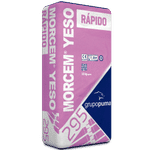 Yeso de aplicación manual de fraguado rápido, Morcem® Yeso Rápido de Grupo Puma. 15 Kg