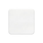 Tecla para conmutador/cruzamiento, referencia 10705-B de BJC. Blanco
