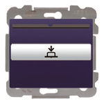 Interruptor - conmutador tarjetero 1 microrruptor azul Ming